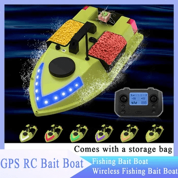 Barcă de nadit cu GPS și 3 compartimente