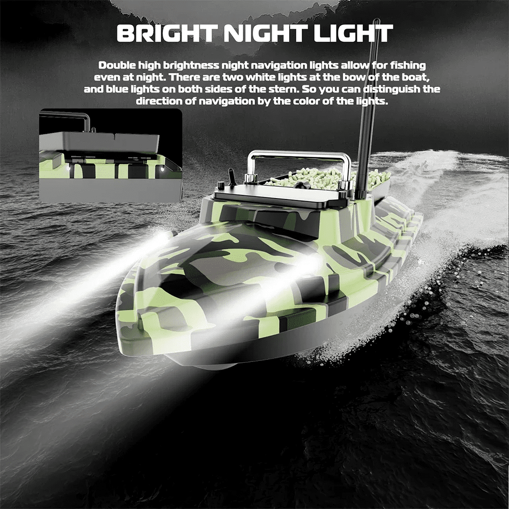 Barca de momit cu autonomie de 10 ore sub 980 lei