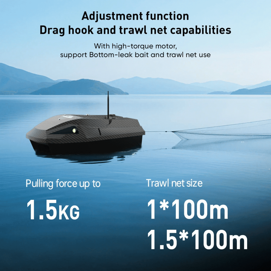 Barca de momit cu telecomnada cu GPS LOKEEVAN D50B