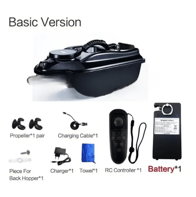 Navomodel de pescuit cu GPS