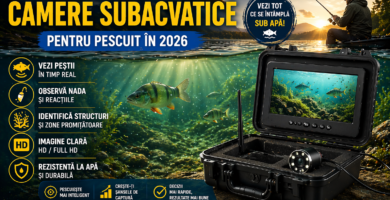 Cele mai bune camere subacvatice pentru pescuit din 2026